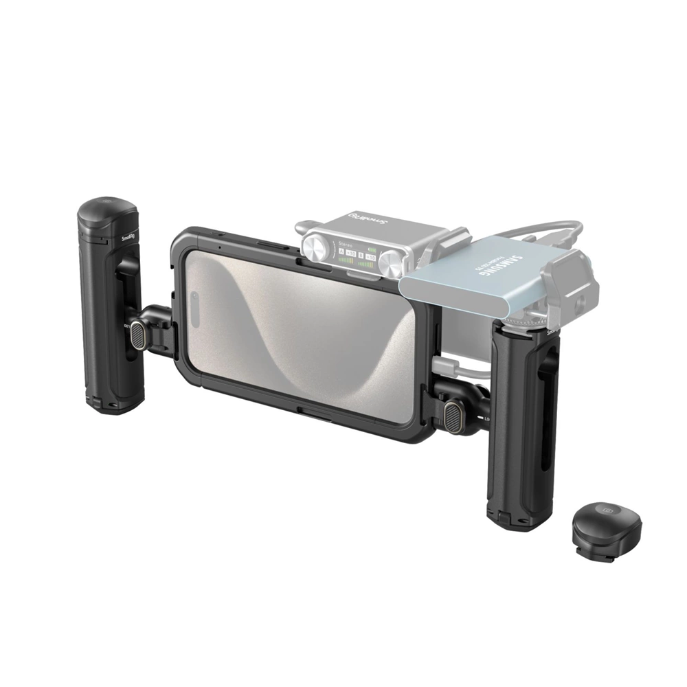 SMALLRIG Mobile Video Kit (Dual Handheld) for iPhone 15 Pro 4397