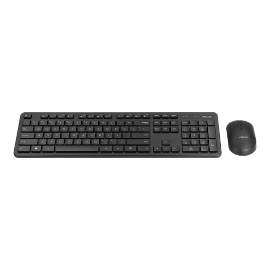  ASUS CW100 vezeték nélküli billentyűzet és egér készlet HU layout fekete