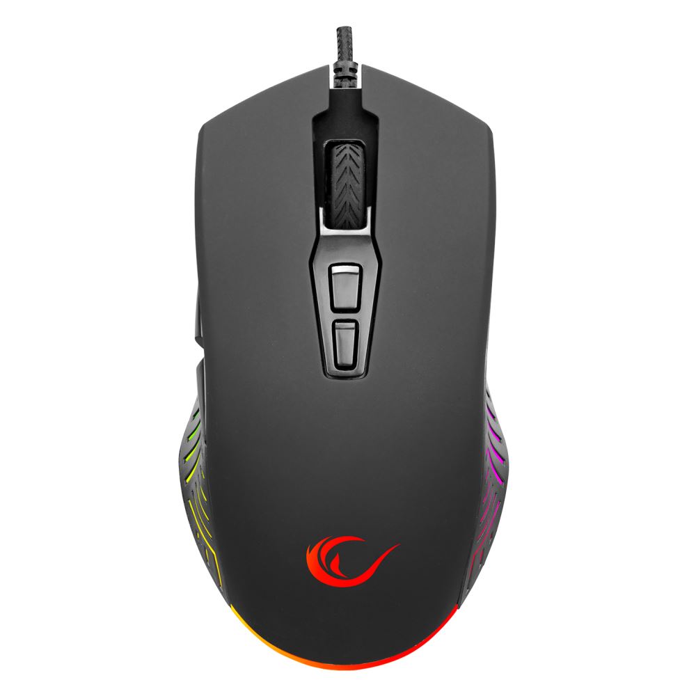 Rampage SMX-G68 Spear Gaming egér fekete (34870)