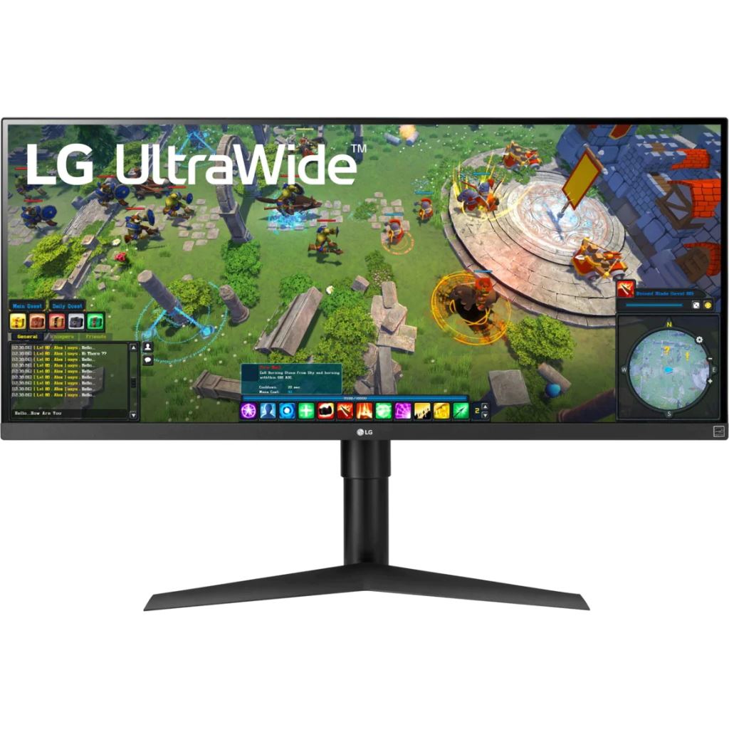 34" LG 34WP65G-B LCD monitor fekete-piros 34" LG 34WP65G-B LCD monitor fekete-piros