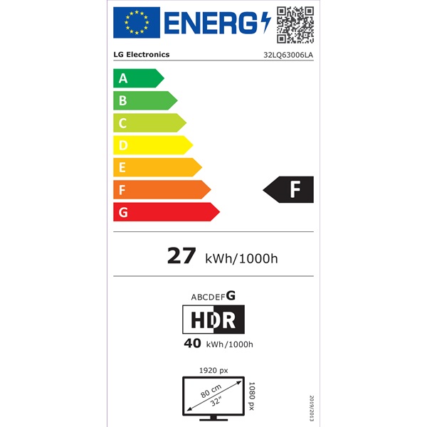 LG 32LQ63006LA 32" Full HD Smart LED TV