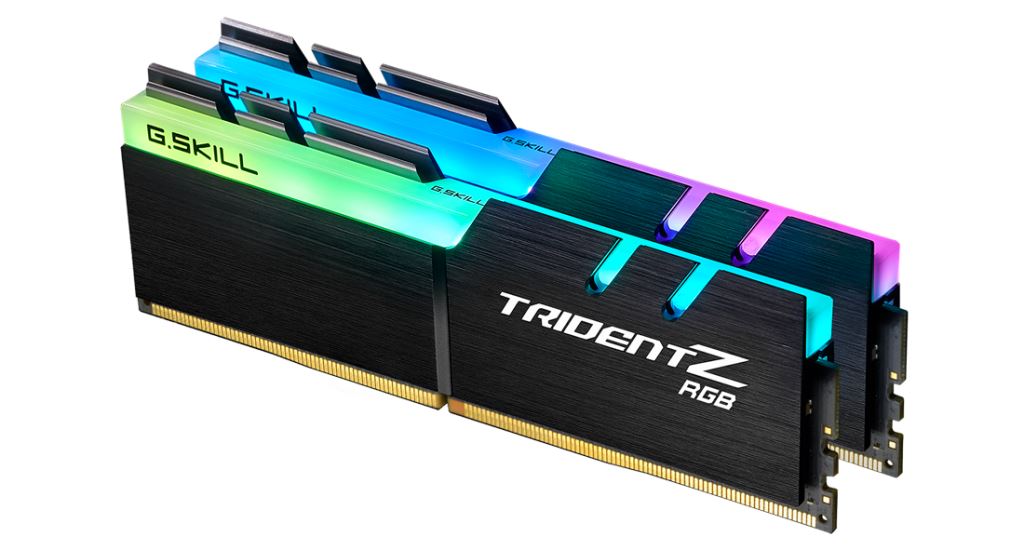16GB 3600MHz DDR4 RAM G.Skill Trident Z RGB CL18 (2x8GB) (F4-3600C18D-16GTZR)