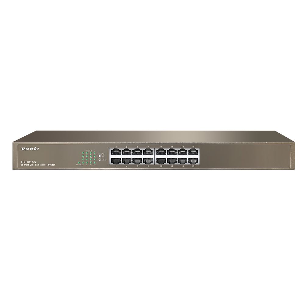 Tenda TEG1016GV8.0 10/100/1000Mbps 16 portos switch