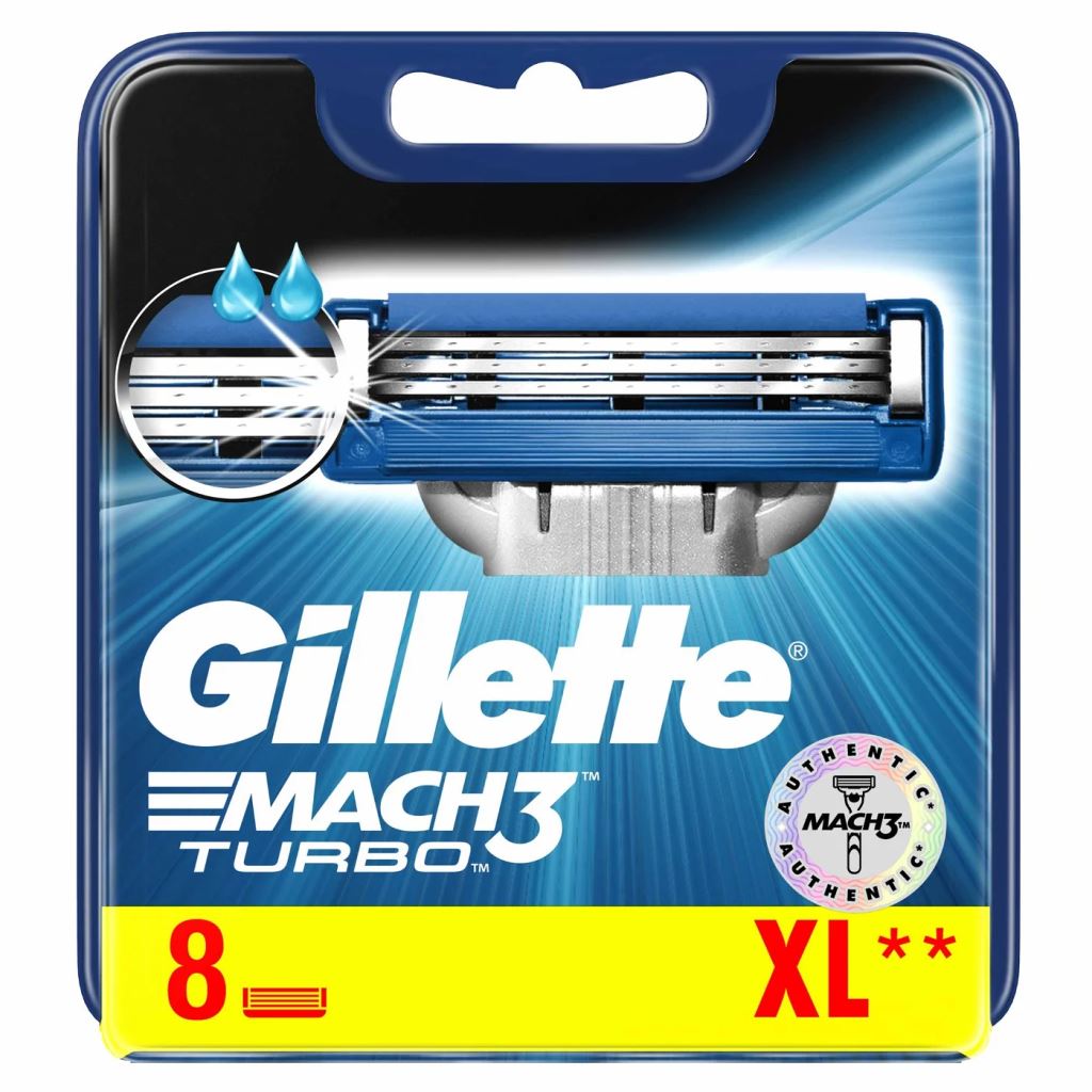 Gillette Mach3 Turbo borotvabetét 8db