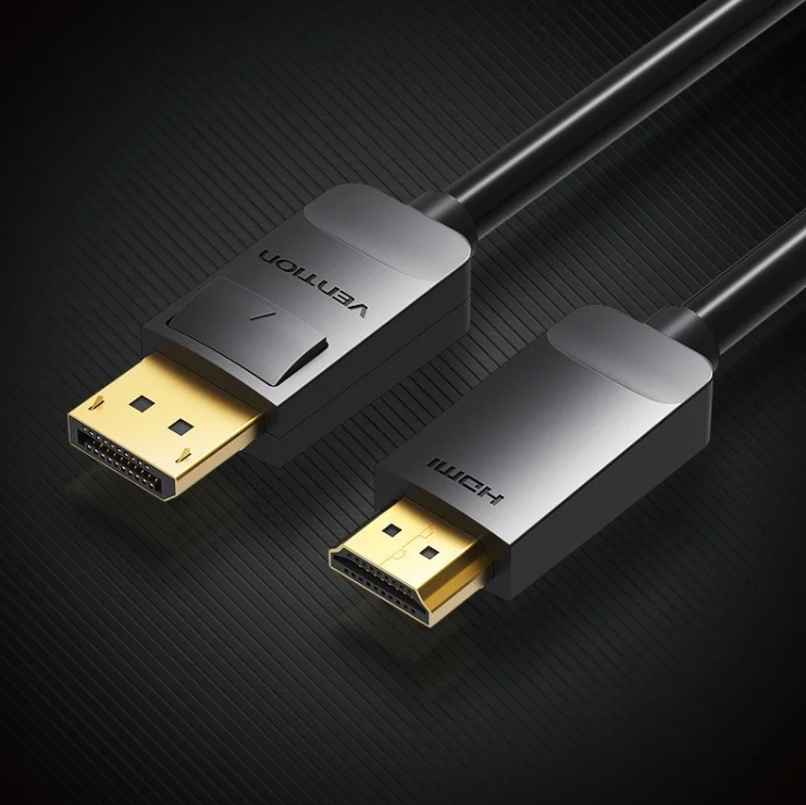 Vention Displayport -> HDMI  2m  kábel Fekete