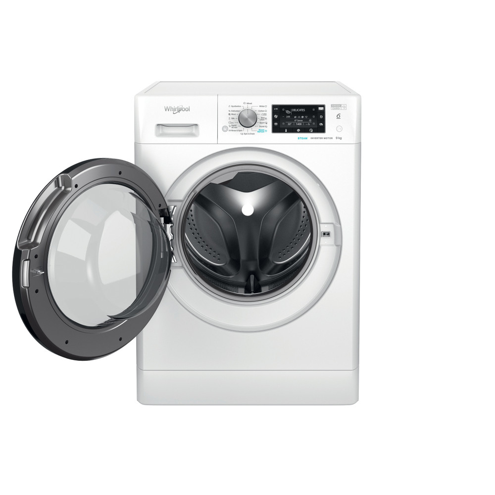 Whirlpool FFD 9489 BV EE Elöltöltős mosógép - 9 Kg, 1350 Fordulat/perc, A Energiaosztály, Gőz funkció