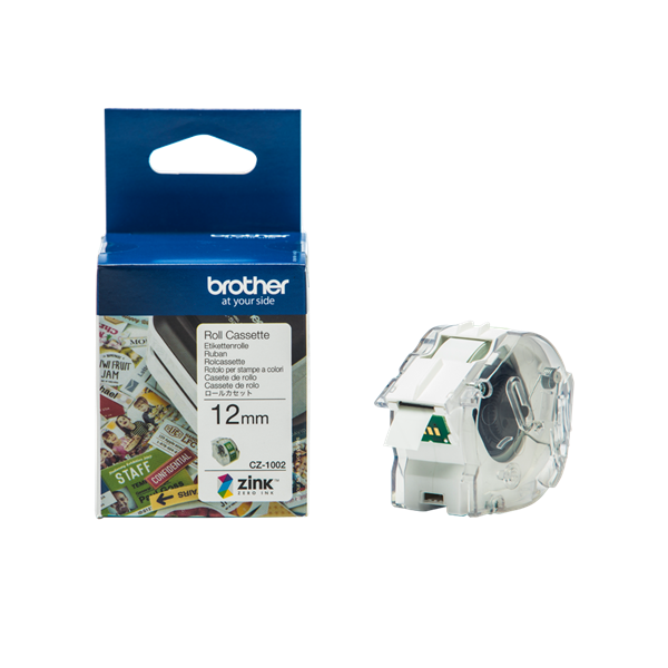 Brother CZ-1002 színes folytonos szalagtekercs (12mm) White 5m