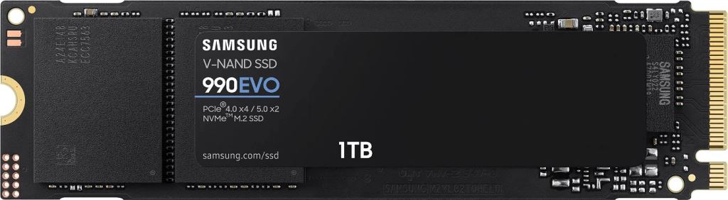 Samsung 990 EVO MZ-V9E1T0BW 1TB M.2 NVMe SSD  