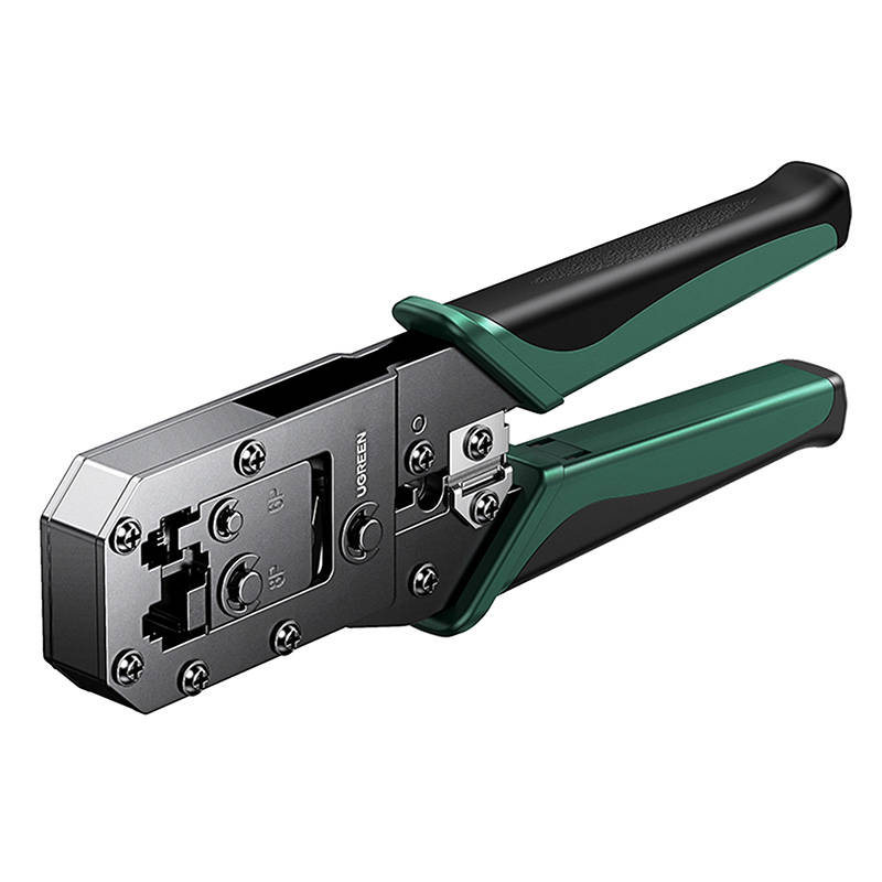 UGREEN NW136 Ethernet krimpelő fogó csatlakozóhoz (fekete/zöld) UGREEN NW136 Ethernet krimpelő fogó csatlakozóhoz (fekete/zöld)