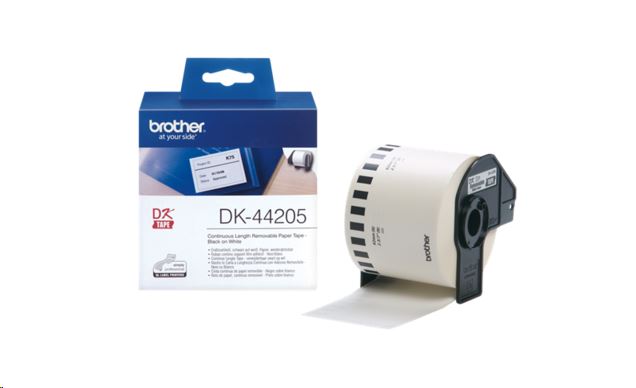 Brother P-touch DK-44205 Etikett címke/szalag fehér Brother P-touch DK-44205 Etikett címke/szalag fehér