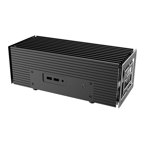 Akasa Turing AC Pro Contemporary Premium Fanless Case for Intel® NUC 13 Pro A-NUC95-M1B Számítógépház