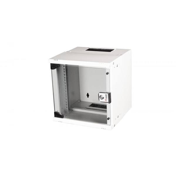 Equip Fali Rackszekrény  EWM-06-3030-B 10" 6U 300x300mm lapra szerelt Szürke 
