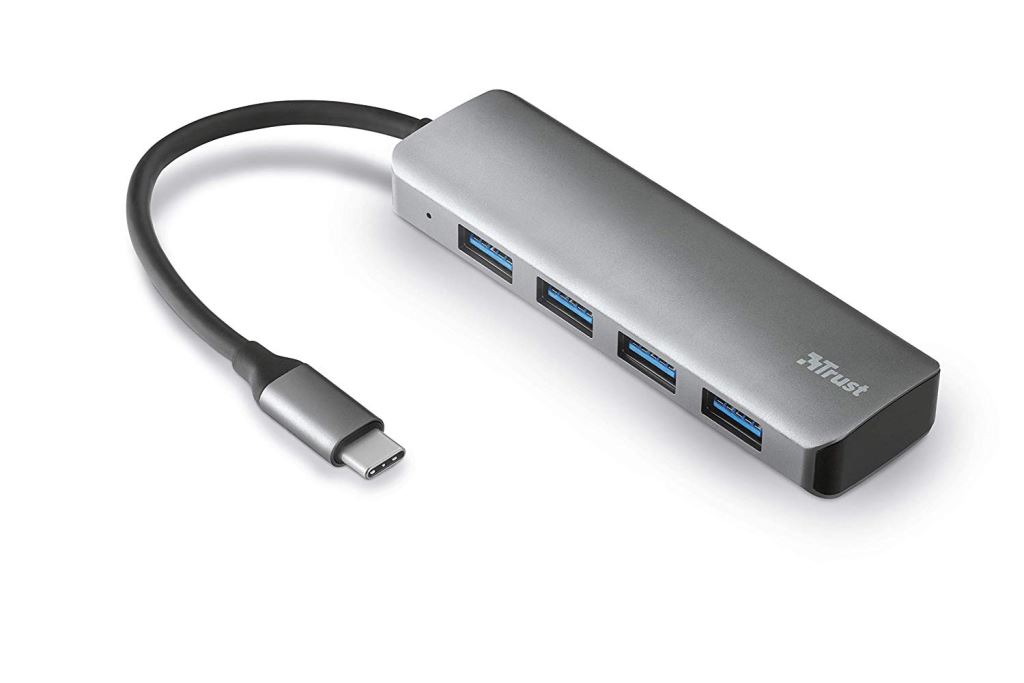 TRUST HALYX USB-C 4-PORT USB3.2 HUB
