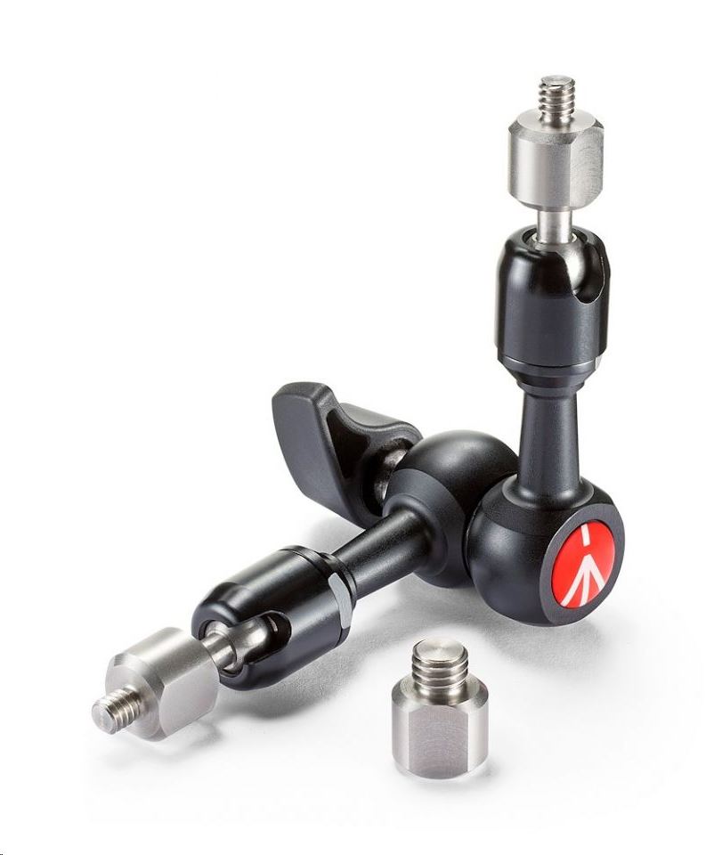 Manfrotto cserélhető csatlakozós kar 1/4'' csatlakozóval és 3/8'' adapterrel (244MICRO)