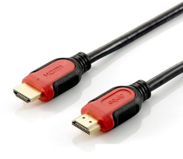 Equip 119343 HDMI kábel 1.4 apa/apa, aranyozott, 3m Equip 119343 HDMI kábel 1.4 apa/apa, aranyozott, 3m