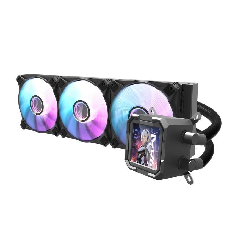 Darkflash DV360S CPU vízhűtő Fekete 