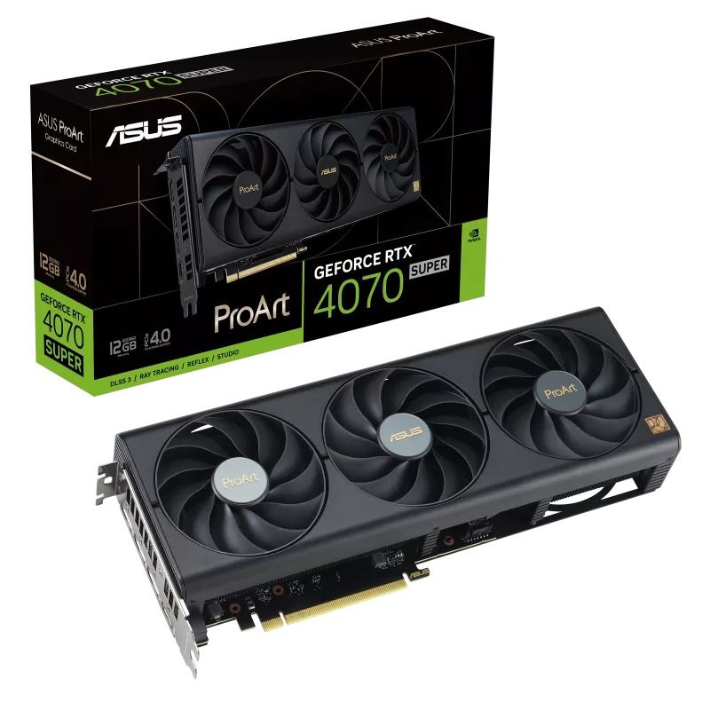 ASUS GeForce RTX 4070 SUPER 12GB ProArt videokártya