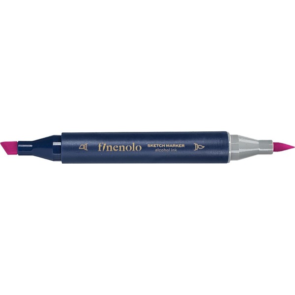 Deli Finenolo 87 - Azalea Purple kétvégű permanent ART marker Deli Finenolo 87 - Azalea Purple kétvégű permanent ART marker