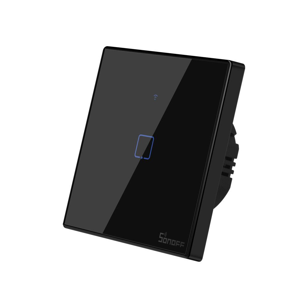 Sonoff TX T3 EU 1C Wi-Fi + RF érintős kapcsoló fekete (SON-KAP-TXT31) Sonoff TX T3 EU 1C Wi-Fi + RF érintős kapcsoló fekete (SON-KAP-TXT31)