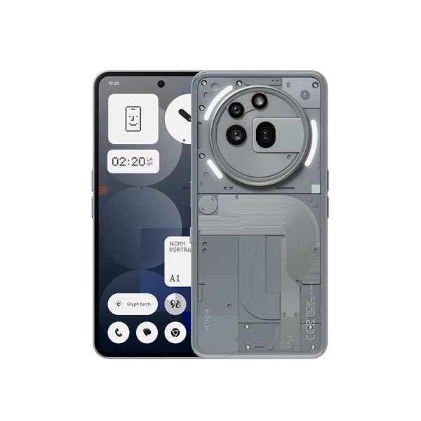 Nothing Phone (3a) Pro 6,77" 5G 12/256GB DualSIM okostelefon Szürke 