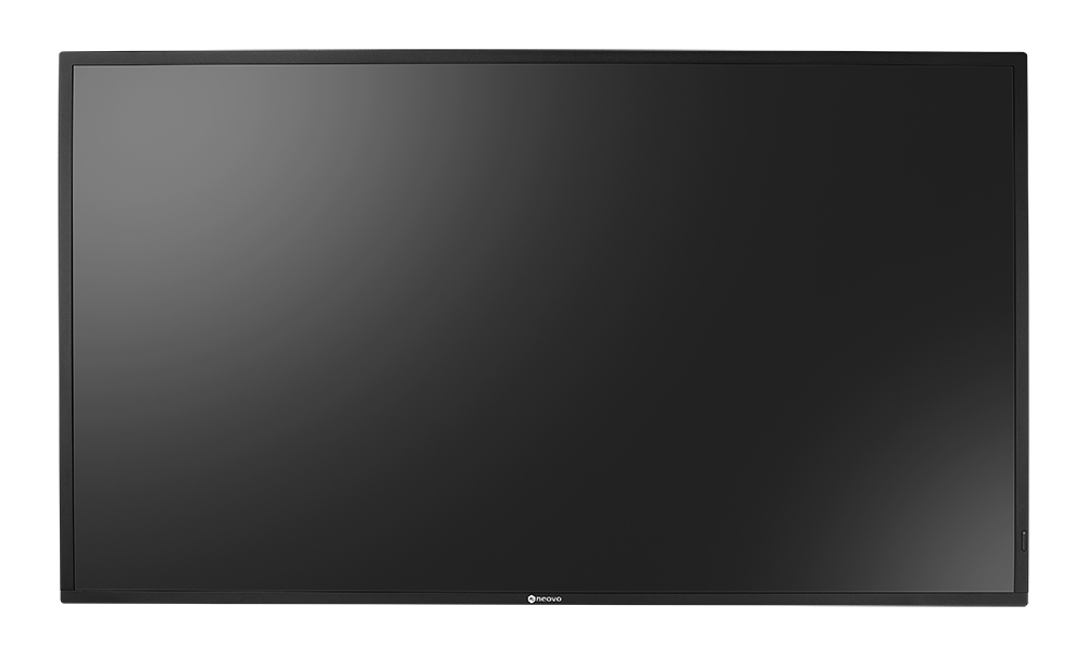 AG Neovo 55" PD-55Q Monitor - 3840x2160, 4K Ultra HD, VA, Fekete