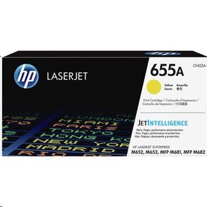 HP 655A LaserJet tonerkazetta sárga (CF452A)