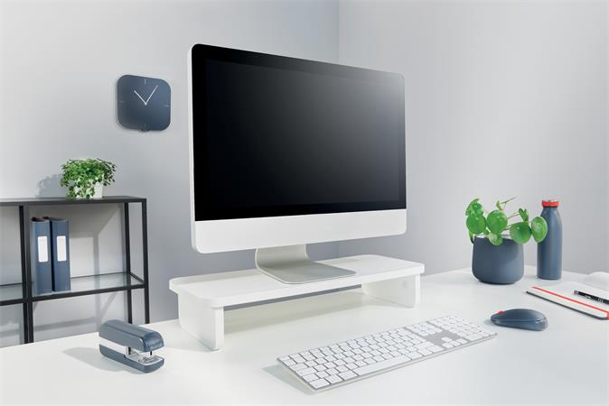 Monitorállvány, LEITZ "Ergo Cosy", fehér