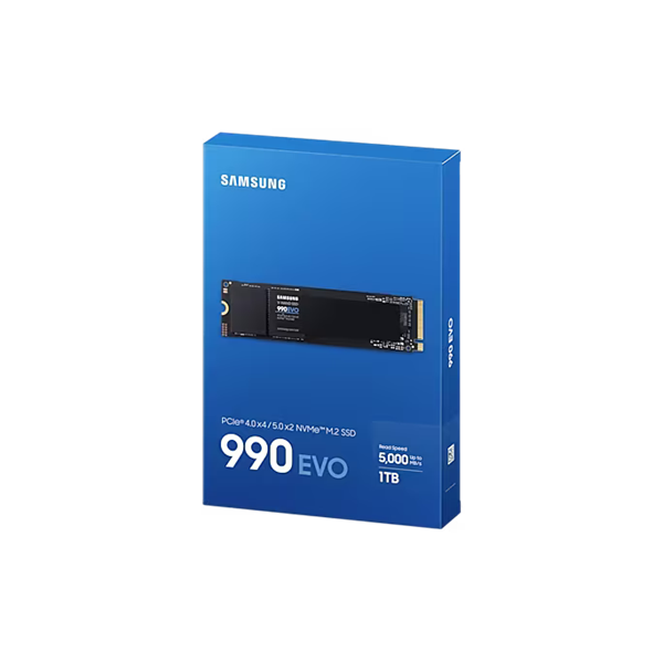 SAMSUNG 990 EVO PCIe 4.0 x4 / 5.0 x2 NVMe M.2 SSD 1TB
