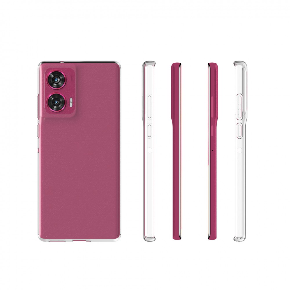 Cellect Motorola Edge 50 Fusion 5G szilikon hátlap Átlátszó