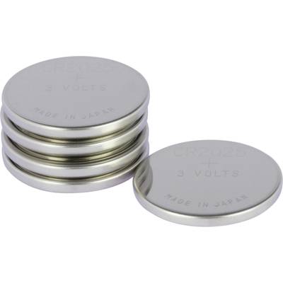 GP Batteries CR2025 Gombelem CR 2025 Lítium 160 mAh 3 V 5 db GP Batteries CR2025 Gombelem CR 2025 Lítium 160 mAh 3 V 5 db