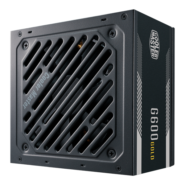 Cooler Master G600 600W 80+ Gold 12cm ventillátorral tápegység Cooler Master G600 600W 80+ Gold 12cm ventillátorral tápegység