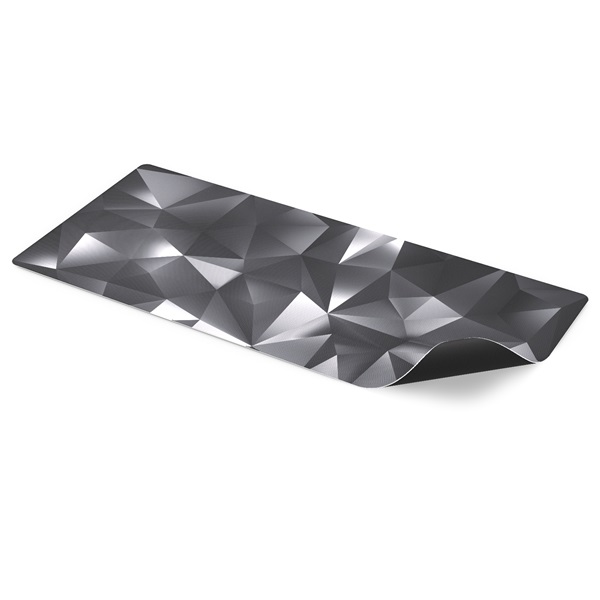 Endorfy Crystal Black XL  400x900x3 mm csúszásgátló  mintás Egérpad  