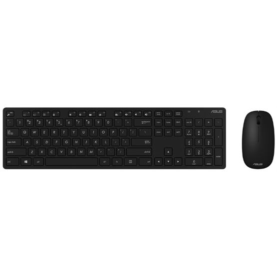 ASUS W5000 vezeték nélküli billentyűzet + optikai egér Copilot fekete
