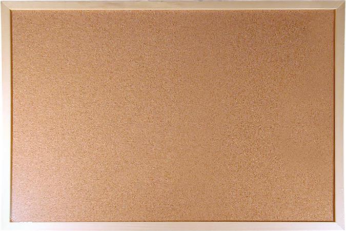 Victoria Parafatábla, kétoldalas (parafa/parafa), 40x60 cm, fa keret,  (VVI19)