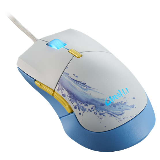 Mouse Cooler Master MM310 SF6 Chun-Li Gaming vezetékes egér Fehér-kék Mouse Cooler Master MM310 SF6 Chun-Li Gaming vezetékes egér Fehér-kék