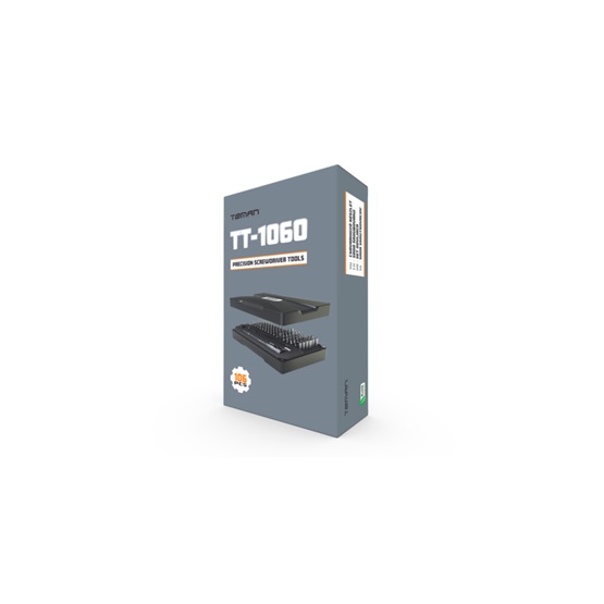  TOMAN TT-1060 Precíziós Csavarhúzó Készlet, 106 részes