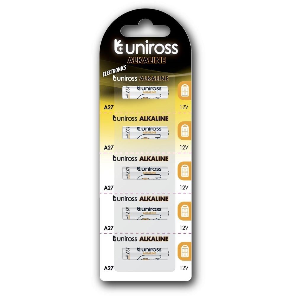 Uniross A27/27A/SP5 12V alkáli elem 5db/bliszter (U5A27)