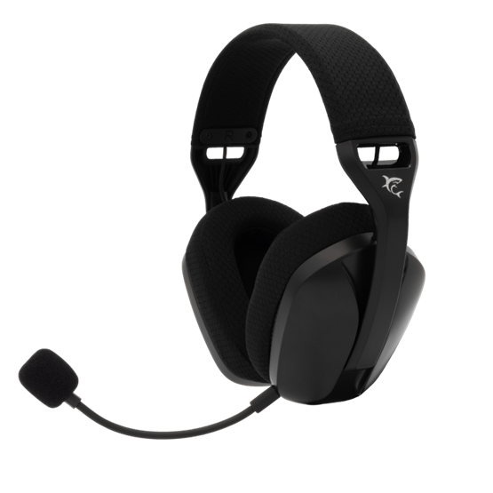  White Shark GH-2442B BUTTERFLY vezeték nélküli gamer fejhallgató mikrofonnal Fekete