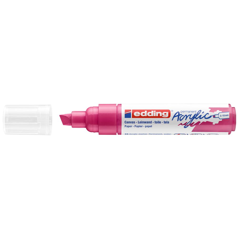 Edding Akril marker 5-10mm,  5000 magenta (7580244027)