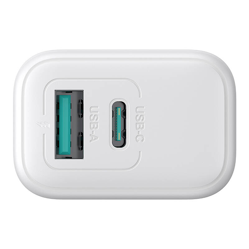 Joyroom JR-TCF21 Dual-Port (A+C) Hálózati töltő Fehér