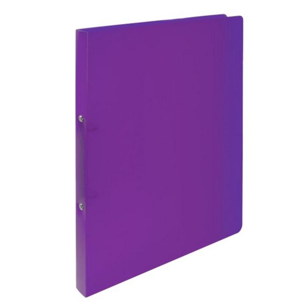 Karton Gyűrűskönyv A4, 2 gyűrűs 2cm gerinc PP,  P+P Opaline lila (2-178)
