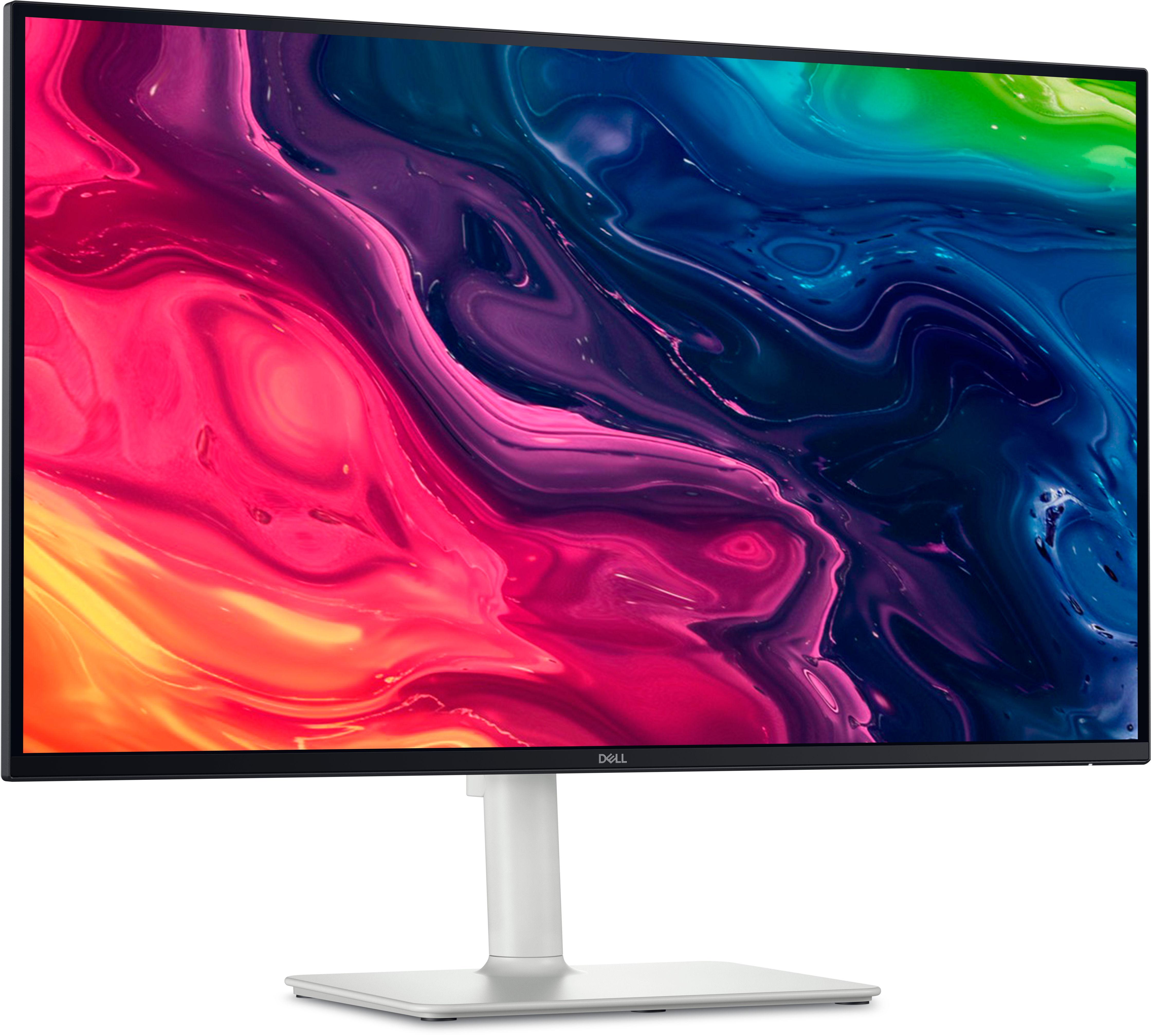 DELL 27" Plus  S2725QS Monitor - 3840x2160, 4K, LED, IPS, 120Hz, 4ms, Hangszóró, FreeSync, Pivot, Fekete-fehér