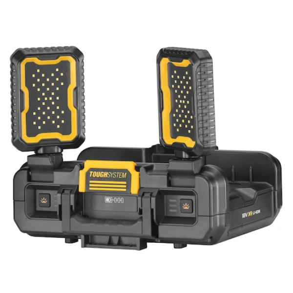 DEWALT LED-lámpa + tároló  TOUGHSYSTEM 2.0 4 000lm