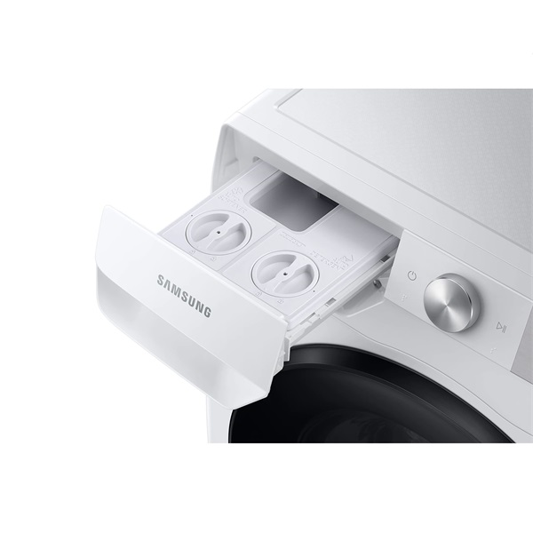 Samsung WW80T734DBH/S6 Elöltöltős mosógép – 8 kg, 1400 ford./perc, B Energiaosztály, Eco Bubble, Higiénikus Gőz, MI Vezérlés