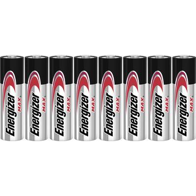 Ceruzaelem AA, alkáli mangán, 1,5V, 8 db, Energizer Max LR06, AA, LR6, AAB4E, AM3, 815, E91, LR6N Ceruzaelem AA, alkáli mangán, 1,5V, 8 db, Energizer Max LR06, AA, LR6, AAB4E, AM3, 815, E91, LR6N