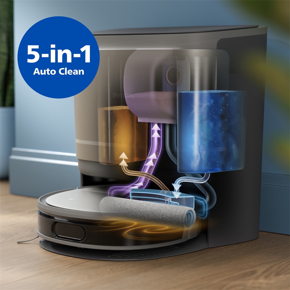 Philips HomeRun 9000 Aqua XU9100/10 robotporszívó és felmosó
