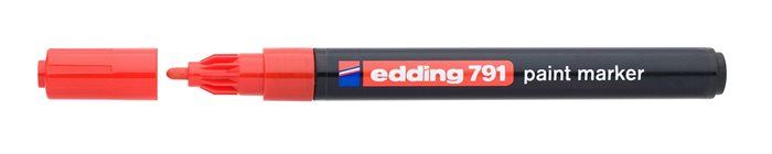 EDDING "791" lakkmarker 1-2 mm piros (TED791P)