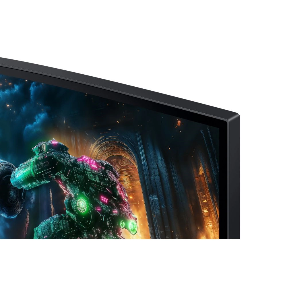 SAMSUNG 40" LS40FG750EUXEN Monitor - 5120x2160, LED, VA, 180Hz, 1ms, Ívelt, FreeSync,  RGB, Gamer, Fekete
