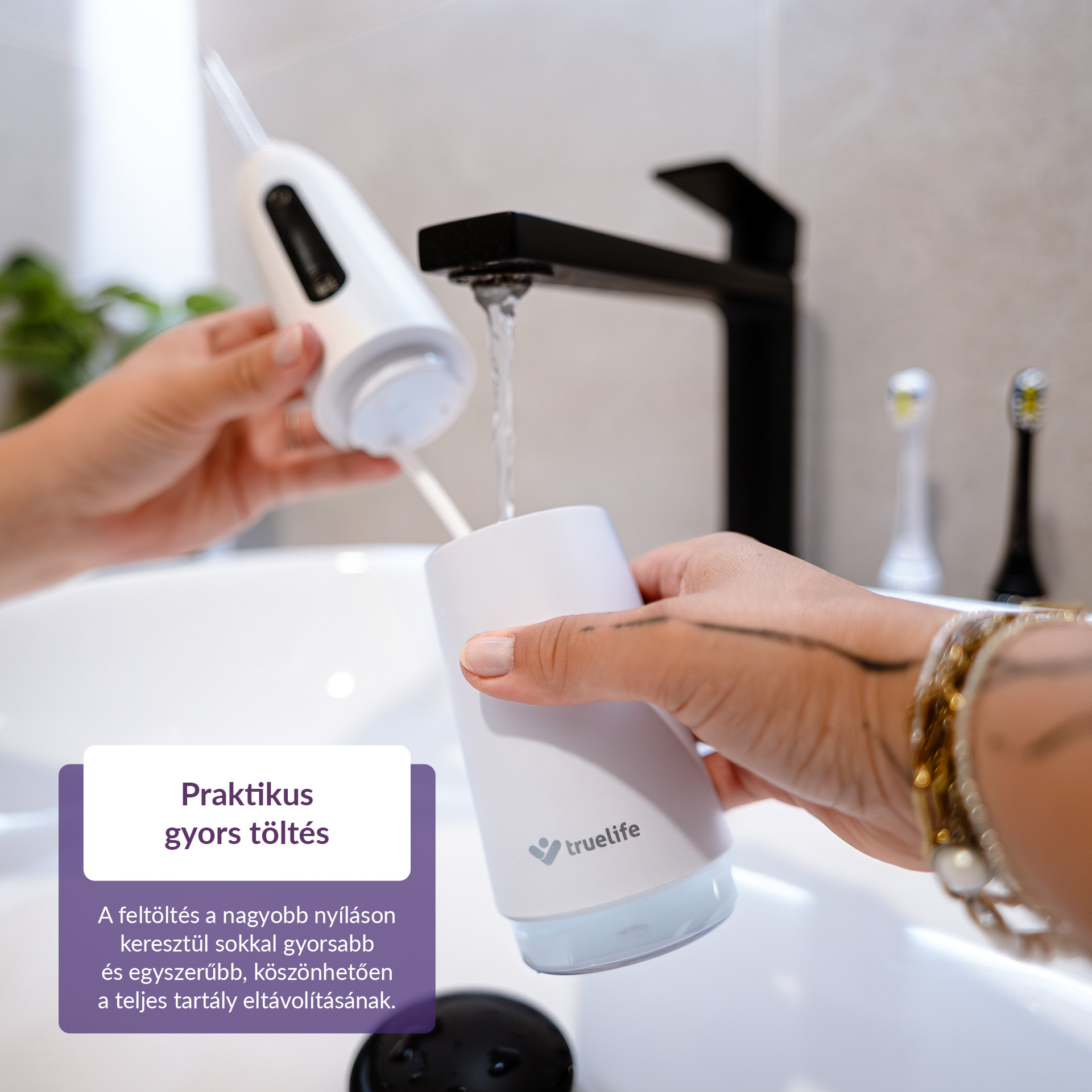TrueLife AquaFloss Compact C200 szájzuhany
