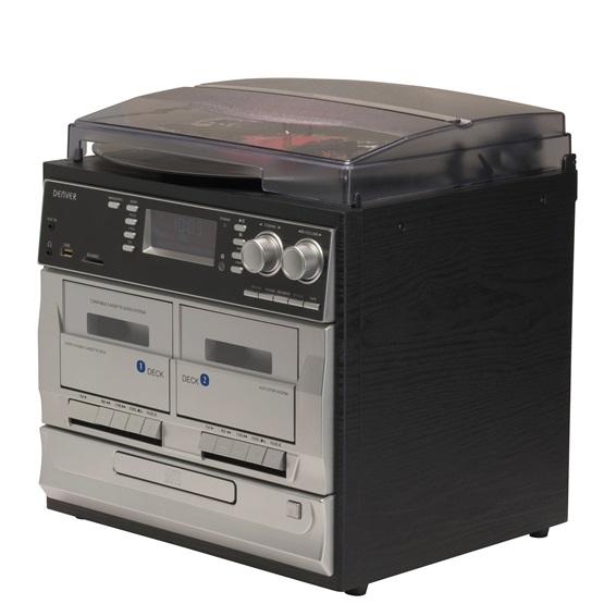  Denver MRD-166 Musiccenter with turntable Zeneközpont lemezjátszóval